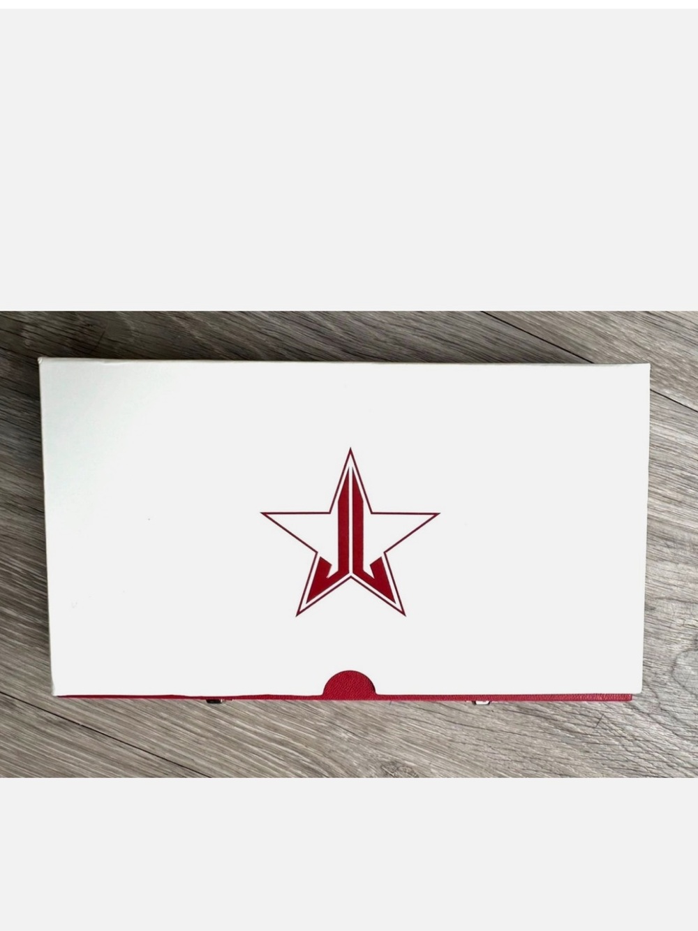Sold out Jeffree Star Red and White Graphic Makeup Palette Case - Picture 5 of 6